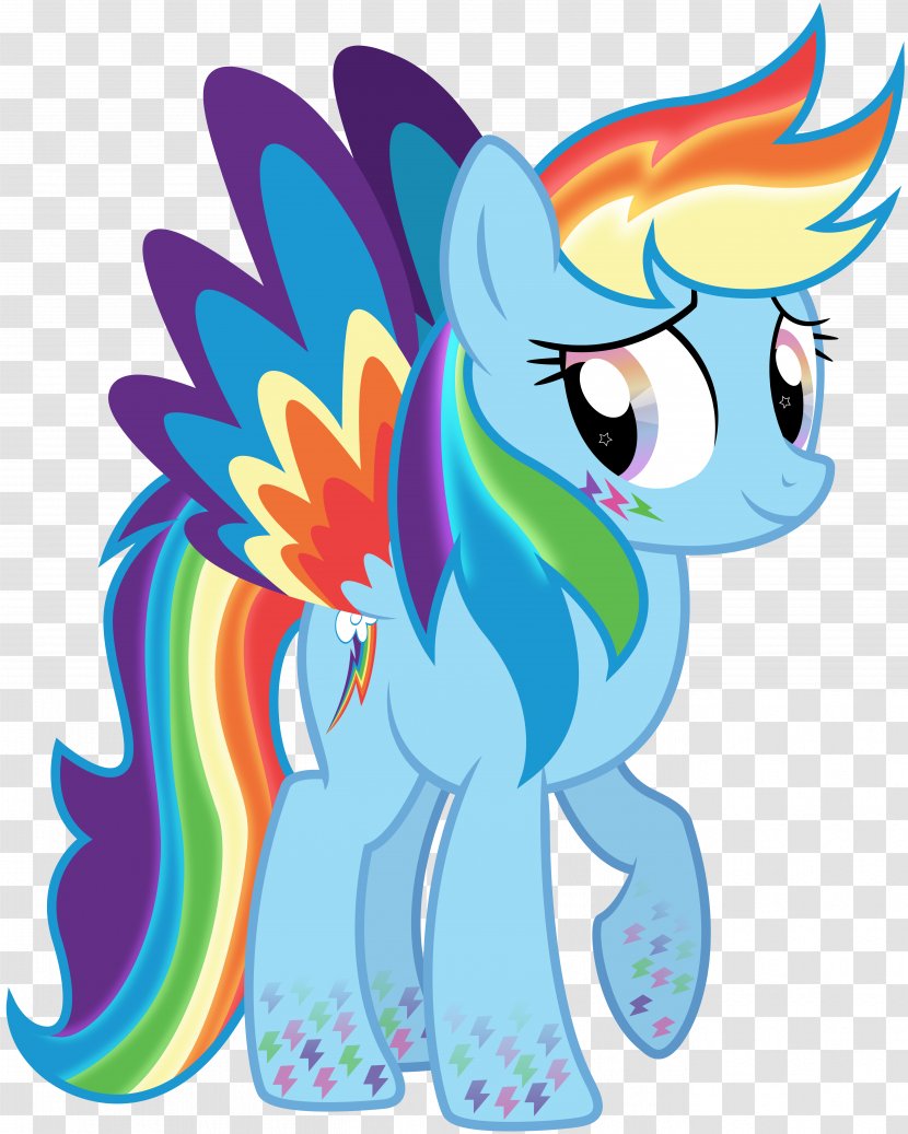 Rainbow Dash Twilight Sparkle Pinkie Pie Rarity Applejack - Horse Transparent PNG