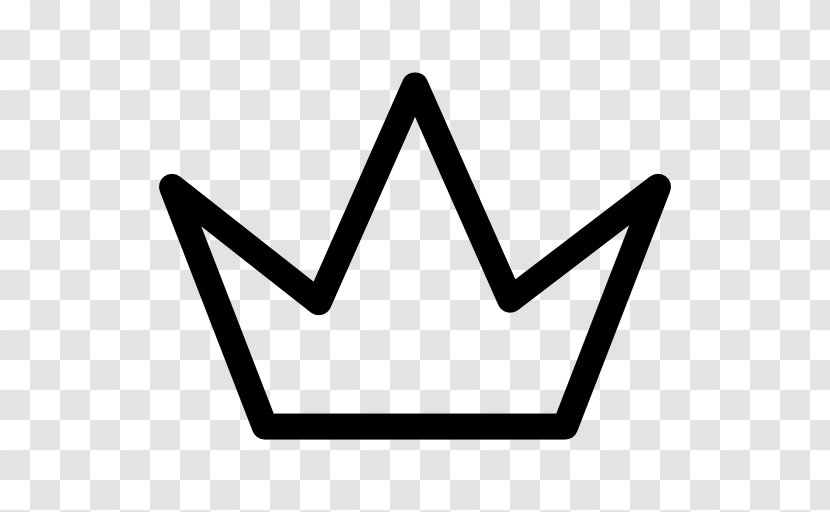 Drawing Crown - Black And White Transparent PNG