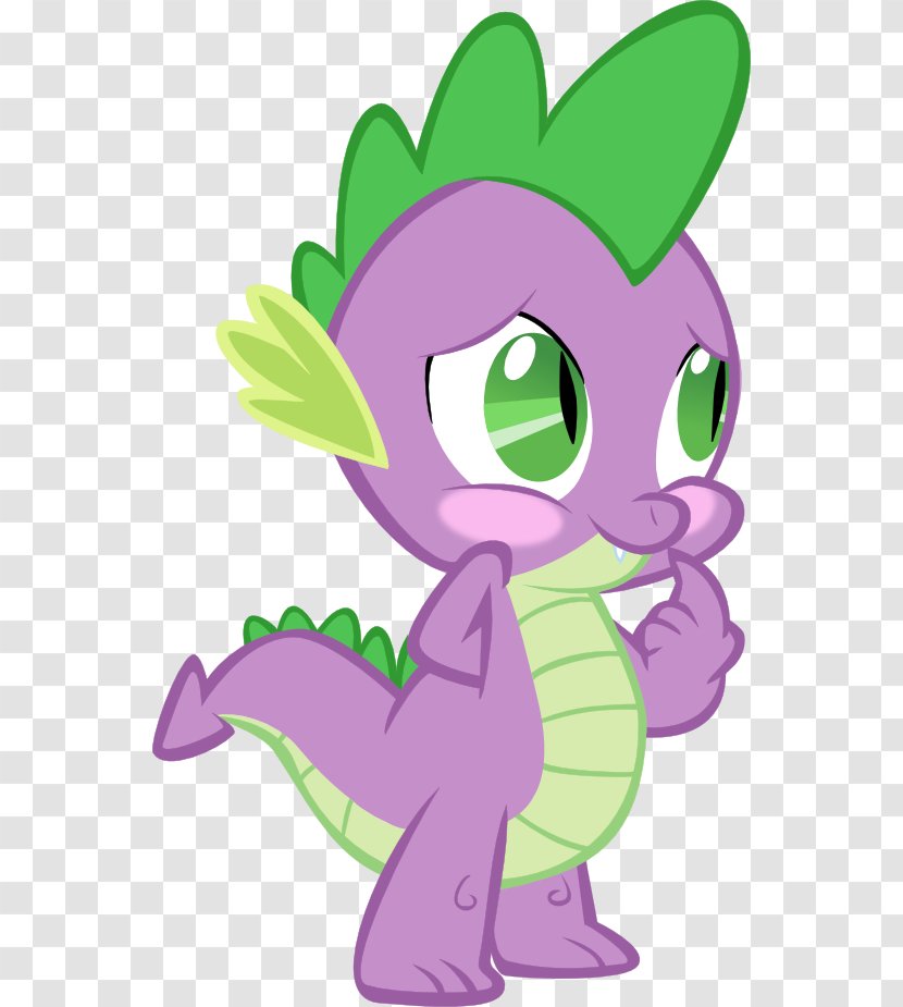 Spike Pony Princess Cadance - Silhouette - Dragon Transparent PNG