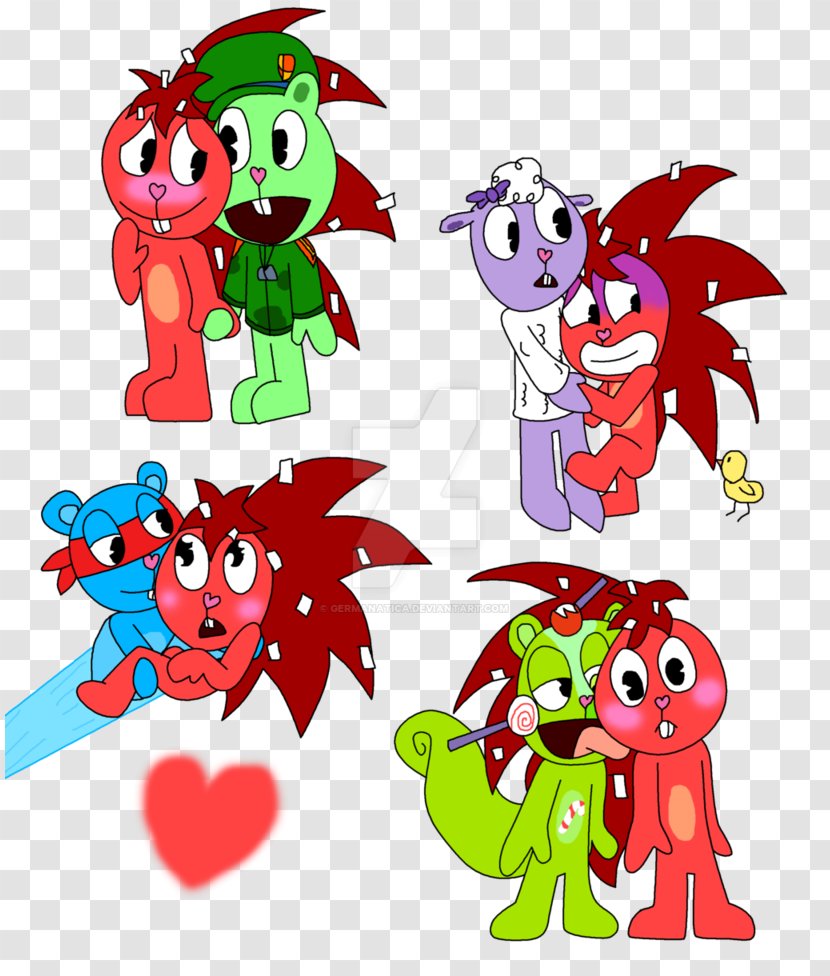 Flaky Pastry Flippy Cuddles Cartoon - Organism Transparent PNG