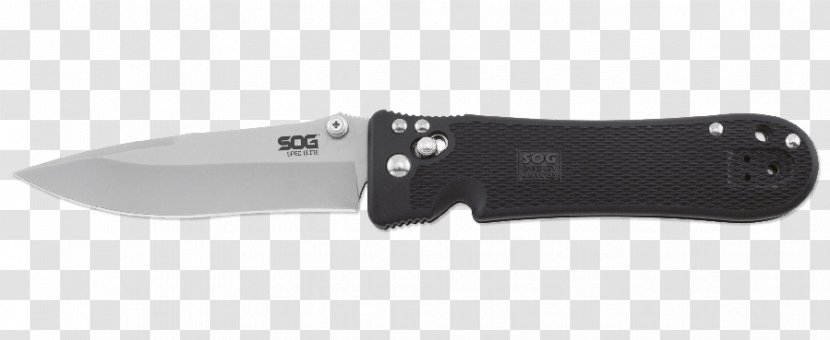 Hunting & Survival Knives Knife Utility Serrated Blade SOG Specialty Tools, LLC - Sog Trident Transparent PNG