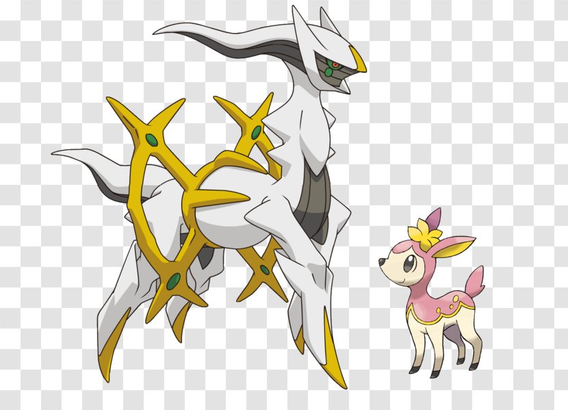 Arceus Pokémon Sun And Moon Pikachu The Company - Deer Transparent PNG