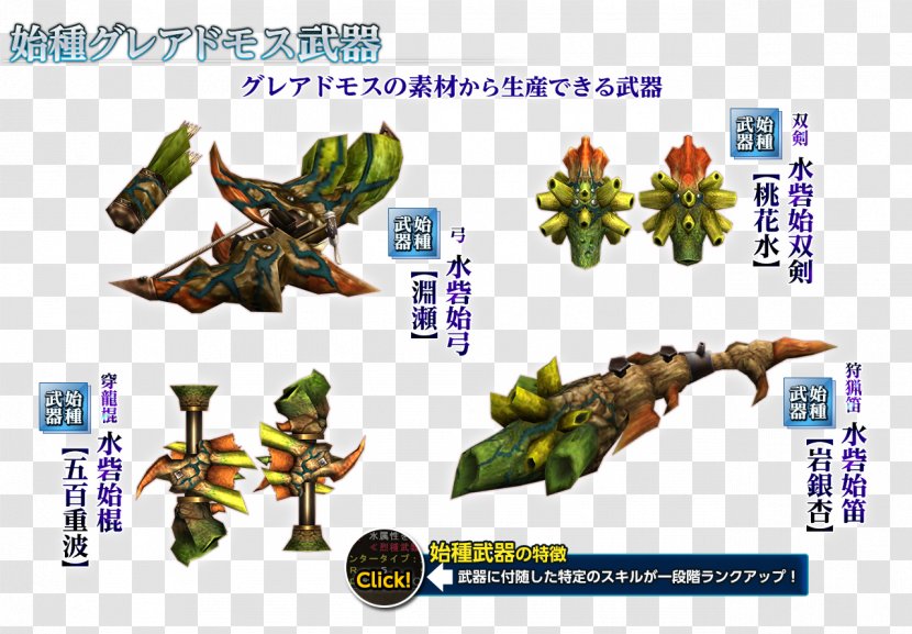 Monster Hunter Frontier G Weapon 異種姦 武具 Species - Tree Transparent PNG