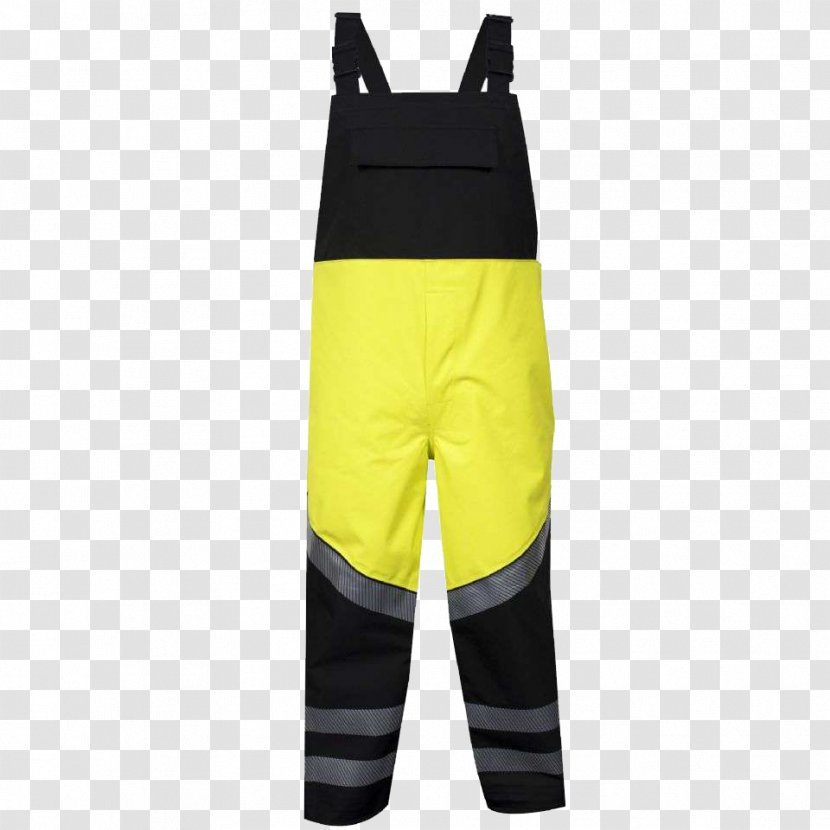 Overall High-visibility Clothing Bib Personal Protective Equipment - Carhartt - Yellow Gear Transparent PNG