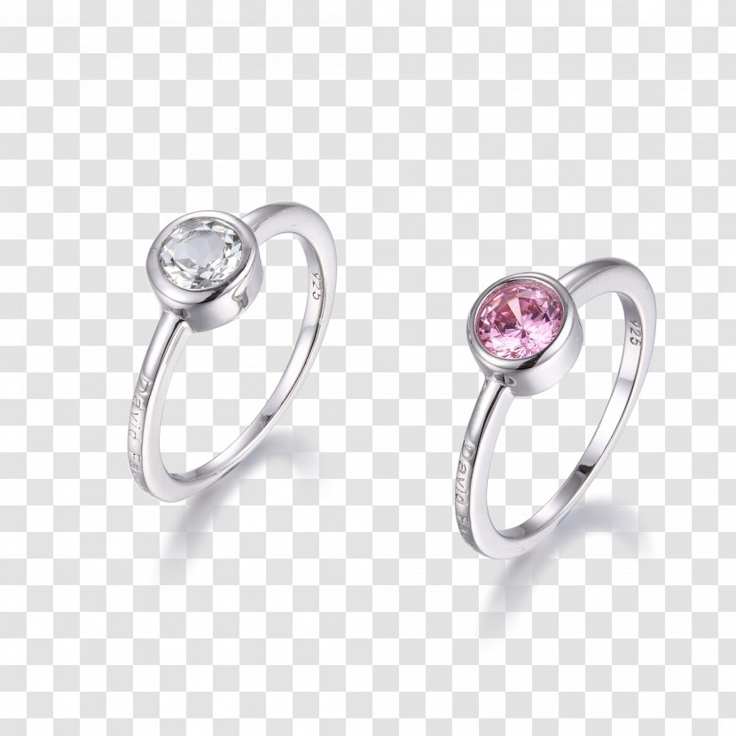 Earring Ruby Jewellery Arm Ring - Platinum Transparent PNG