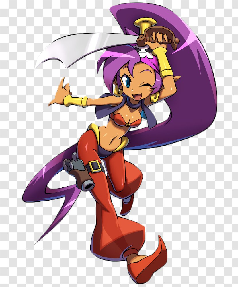 Shantae And The Pirate's Curse Shantae: Half-Genie Hero Video Game Nintendo Switch Piracy - 3ds - Sword Dance Transparent PNG