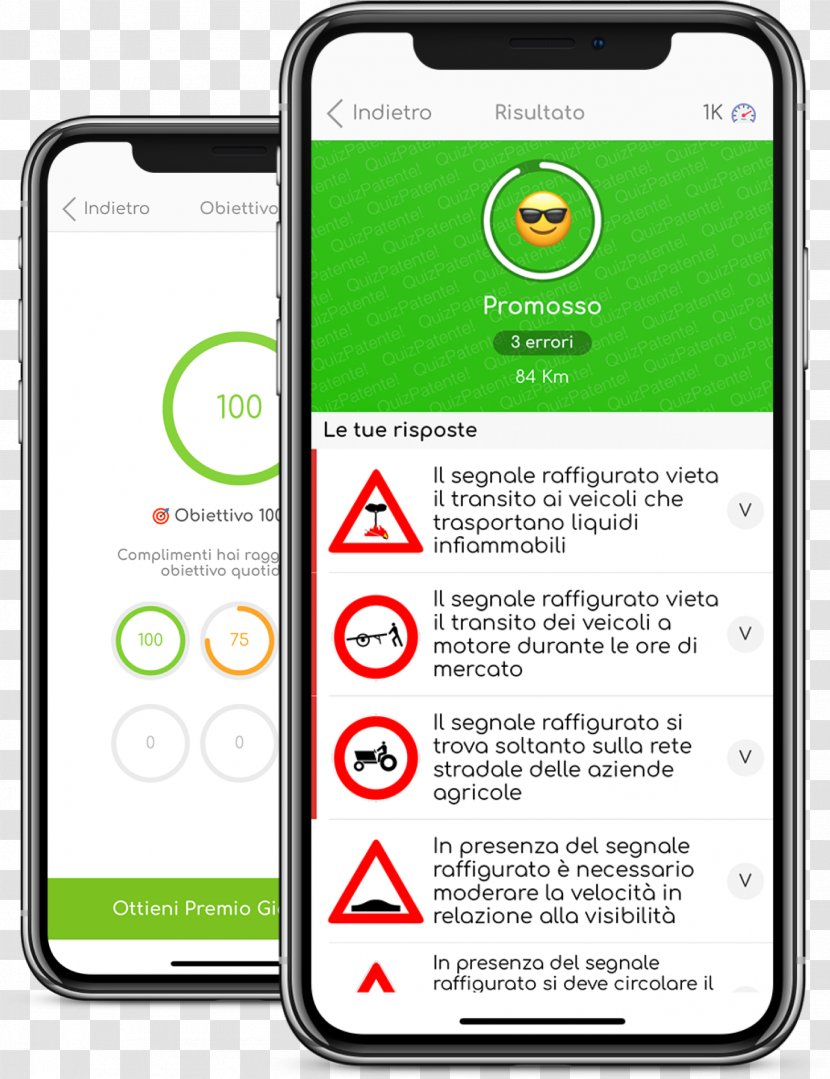 Quiz Patente 2018 Nuovo - Communication Device - Divertiti Con La Driver's License EFahrtrainer Praxis Fahrschule SmartphoneSmartphone Transparent PNG
