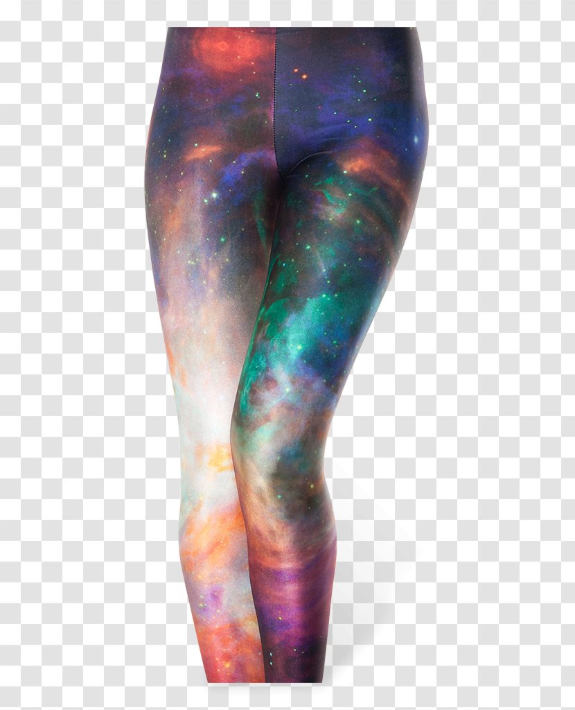 Leggings Yoga Pants Clothing Tights - Galaxy Transparent PNG