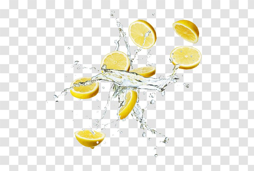 Juice Lemonade - Citric Acid - Flying Creative Personality Of Lemon Transparent PNG