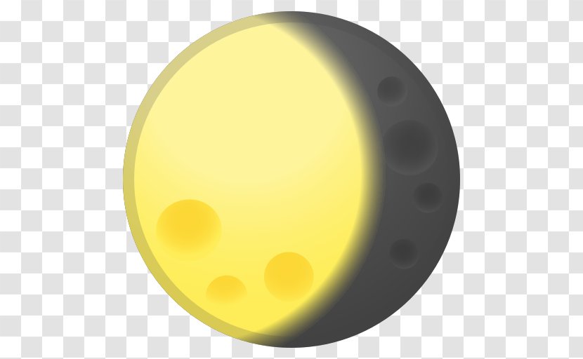 Lunar Phase Emoji Full Moon - Android Transparent PNG