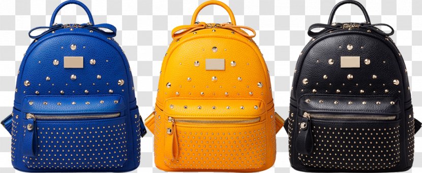 Backpacking Handbag - Yellow - Backpack Transparent PNG