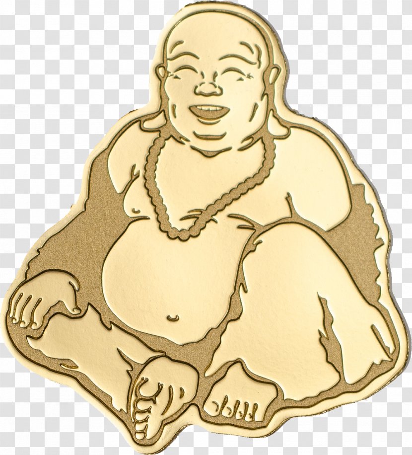 Gold Coin Bullion Silver - Buddha Transparent PNG