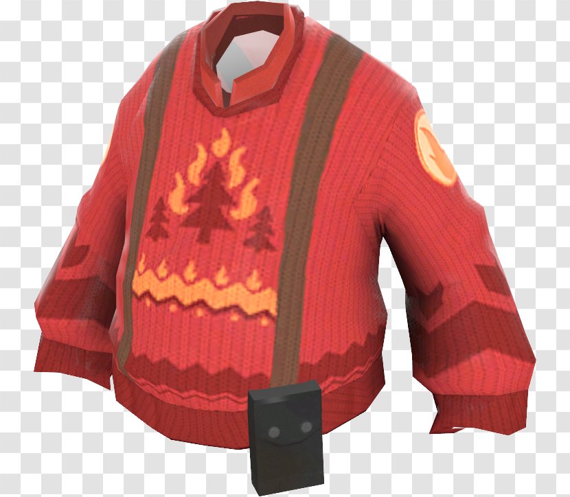 Sweater Sleeve Outerwear Jacket Woolen - Sweatshirt Transparent PNG
