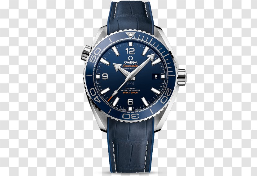 Omega Seamaster Planet Ocean Coaxial Escapement Chronometer Watch Transparent PNG