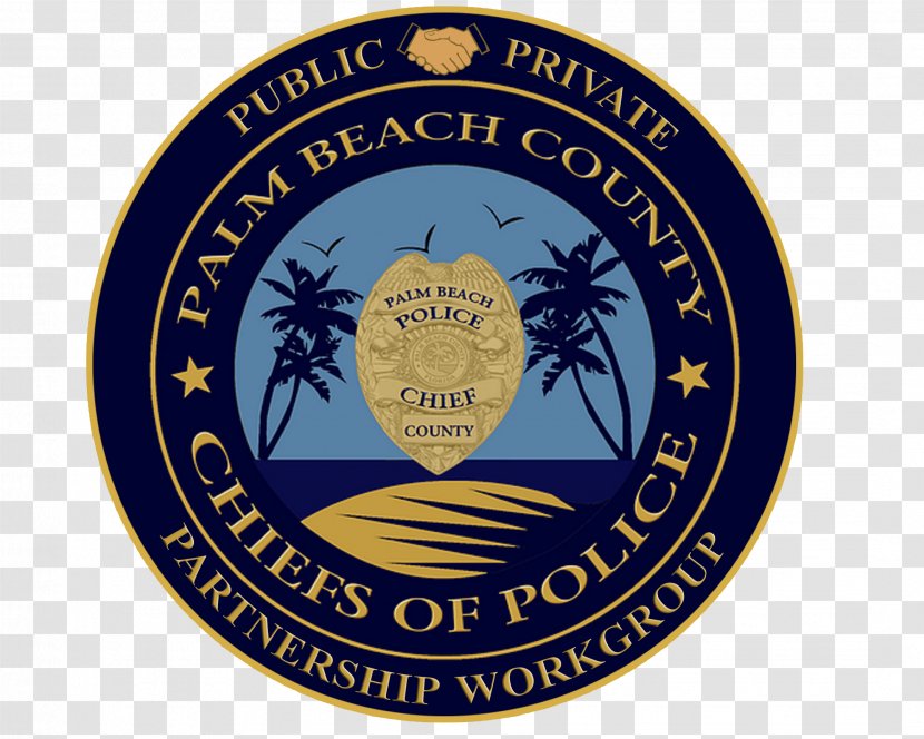 Palm Beach County Organization Logo Badge Font - Board Of Joint Chiefs Staff Transparent PNG