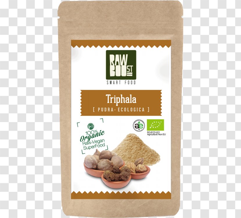 Dietary Supplement Powder Barrenwort Rawboost Smart Food Srl Triphala - Cocoa Bean - Emblica Transparent PNG