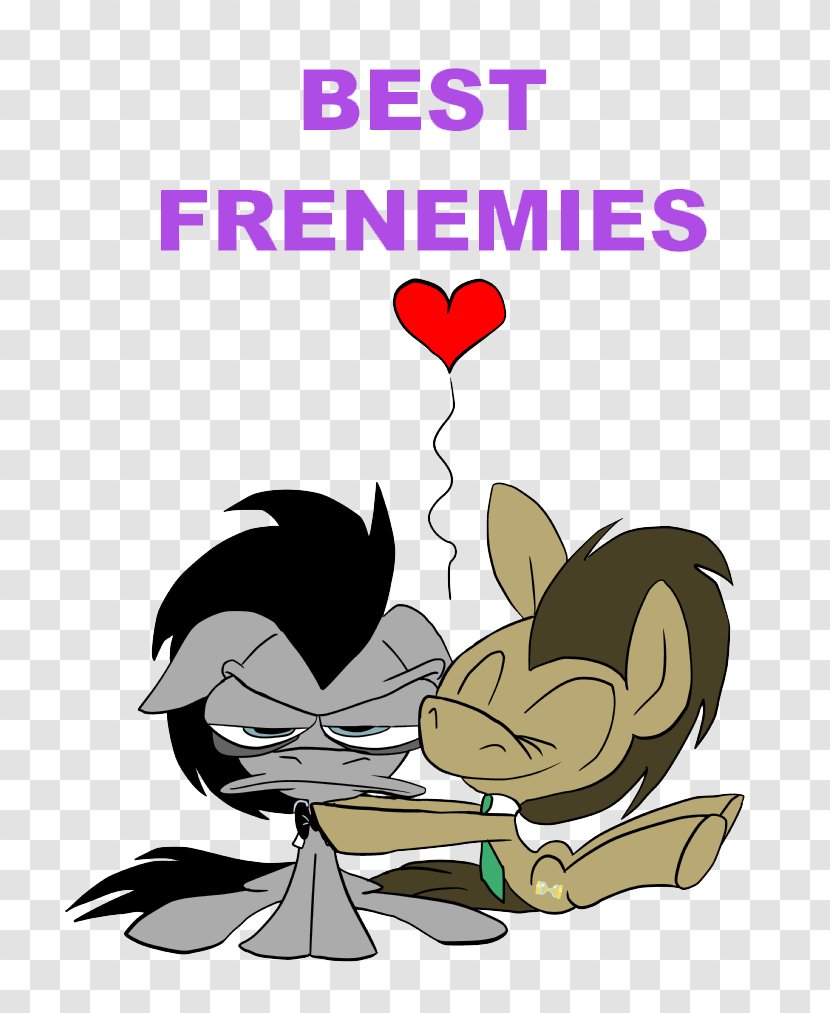 Frenemy Cartoon Drawing Fan Art - Silhouette - Frenemies Transparent PNG