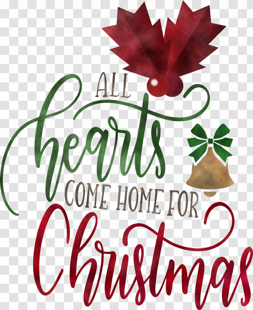 Christmas Hearts Xmas Transparent PNG