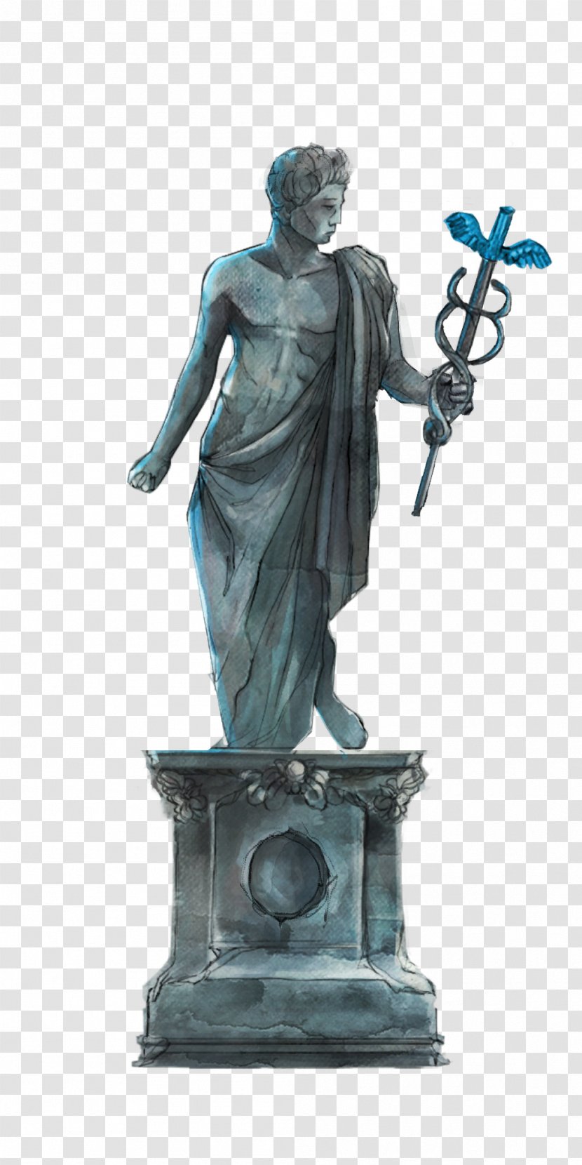 Statue Classical Sculpture Bronze - Monument Transparent PNG