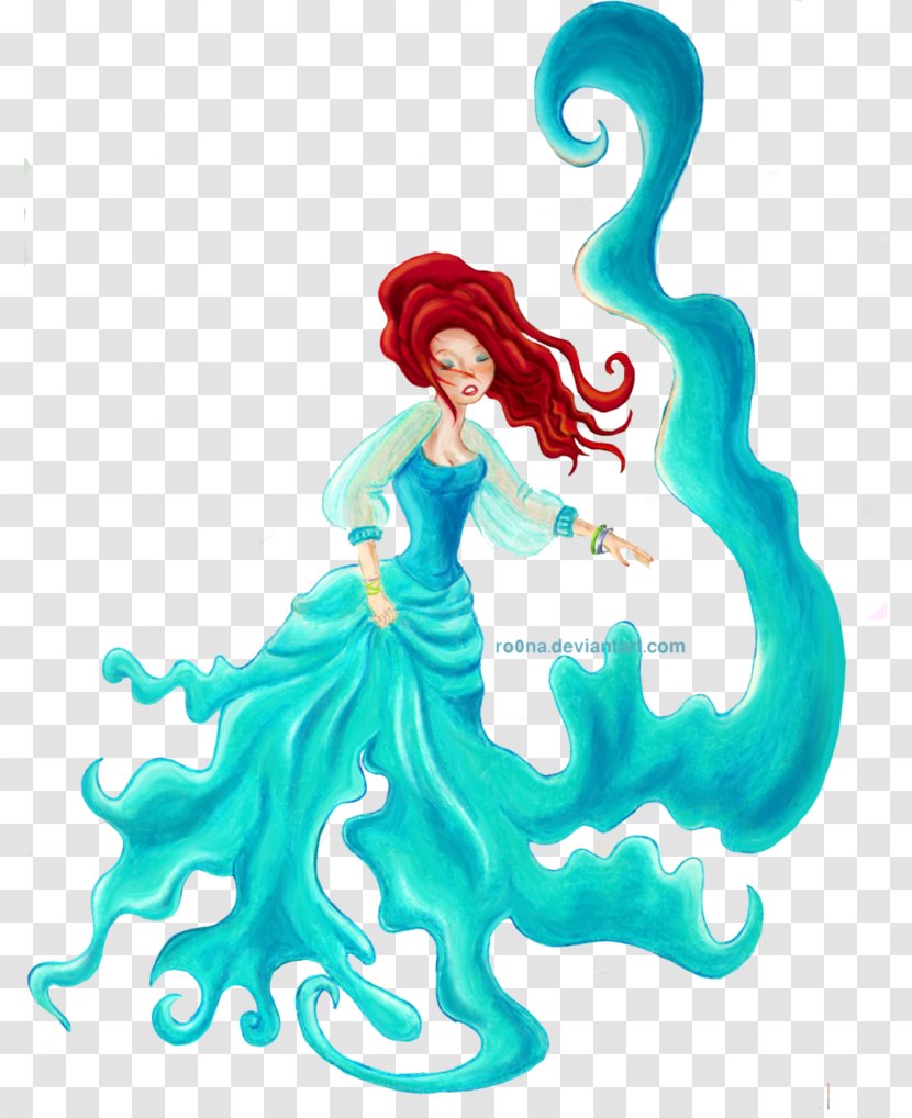 Octopus Mermaid Clip Art Transparent PNG