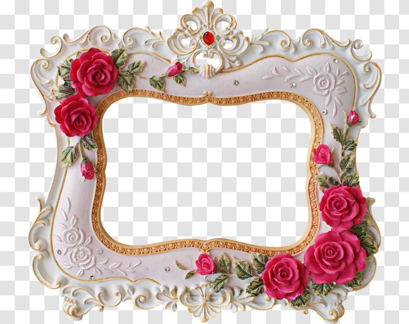 Picture Frames - Frame - Flower Stencil Transparent PNG