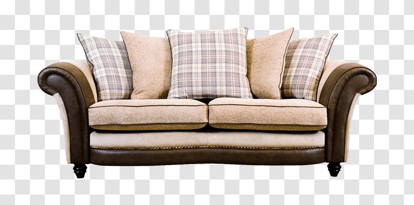 Loveseat Sofa Bed Couch Furniture Living Room - Natuzzi - Back Transparent PNG