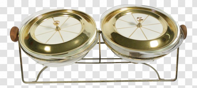 Fondue Chafing Dish Design Mid-century Modern Chairish - Brass Transparent PNG