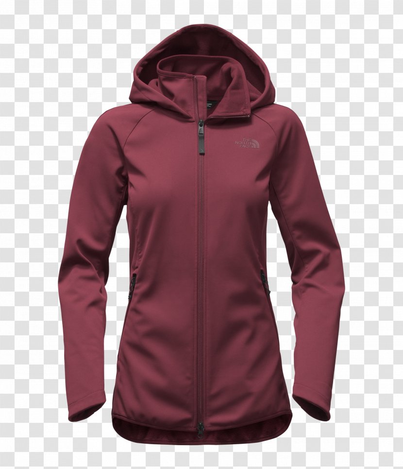 Hoodie Jacket Softshell The North Face Sweater - Sweatshirt Transparent PNG