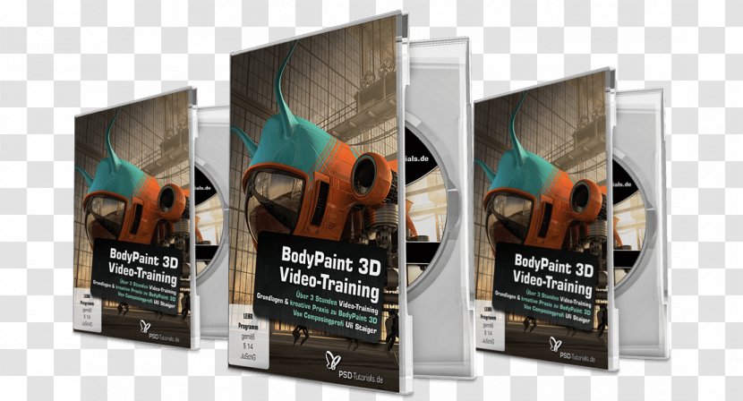 BodyPaint 3D Brand Display Advertising Cinema 4D - Dvd - Body Paint Transparent PNG