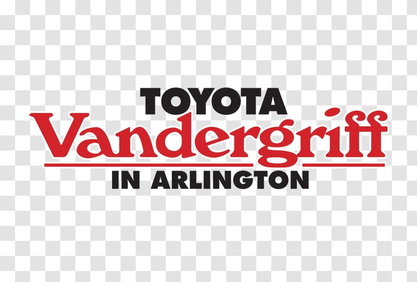 Logo Brand Vandergriff Toyota Font Transparent PNG