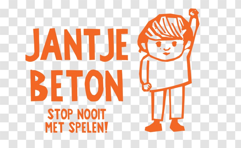 Logo Jantje Beton Image Illustration Clip Art - Orange - Stamp Transparent PNG