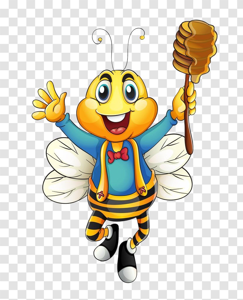 Bee Insect Illustration - Art - Relay Race Transparent PNG