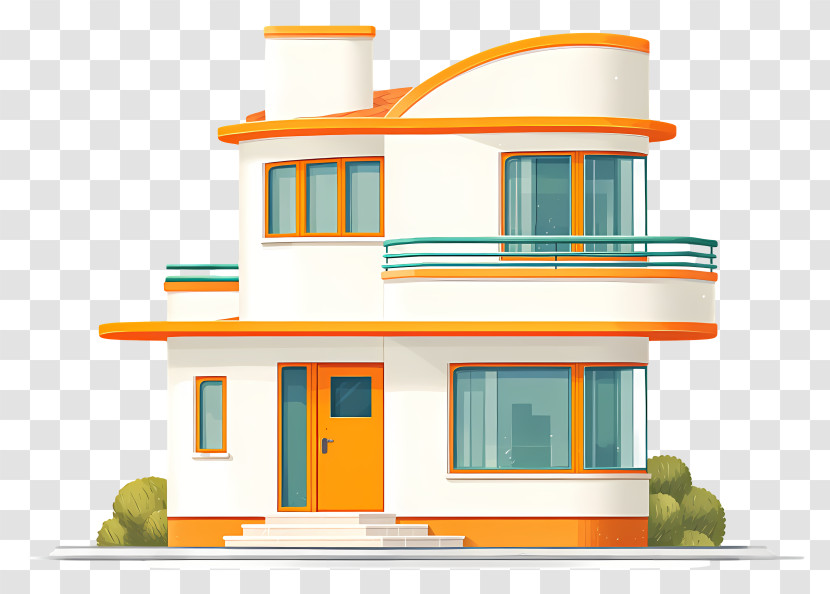 House - Modern House With Unique Architecture Transparent PNG