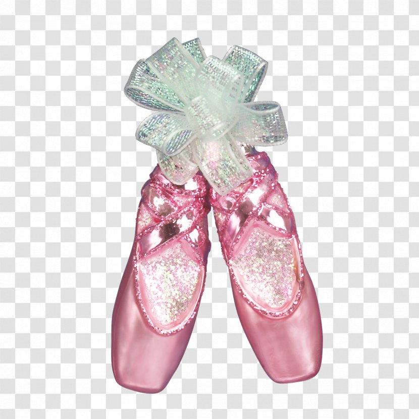 Ballet Shoe Slipper Dancer - Watercolor Transparent PNG