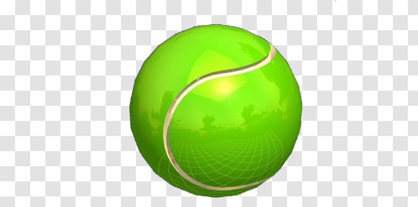 Green Tennis Download - Textured Transparent PNG