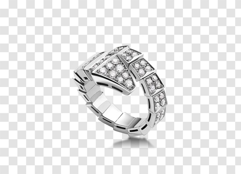 Bulgari Jewellery Ring Diamond Gemstone - Topshop Transparent PNG