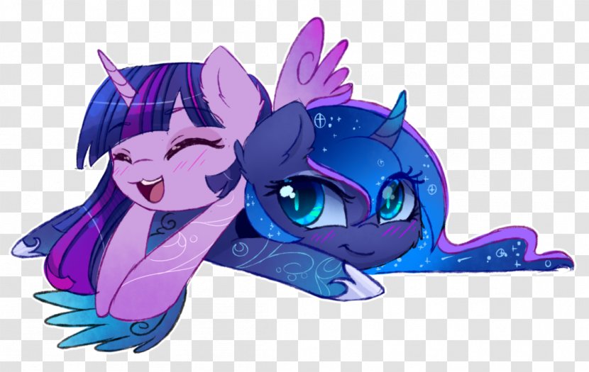 Pony Princess Luna Pinkie Pie DeviantArt Horse - Watercolor - Twilight Transparent PNG