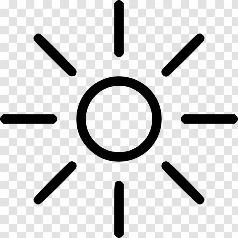 Clip Art Icon Design Symbol - Sol Circulo Transparent PNG
