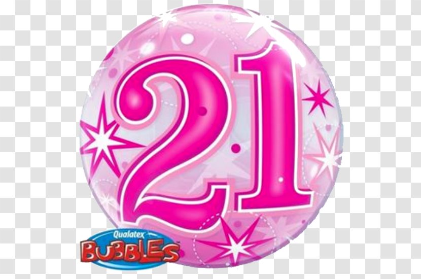 Red Fox Party Supplies Traralgon Birthday Balloon Wish List - Magenta Transparent PNG