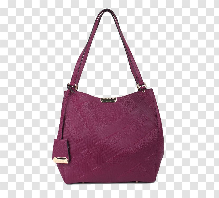 Burberry Handbag Tote Bag Fashion - BURBERRY Embossed Dark Transparent PNG