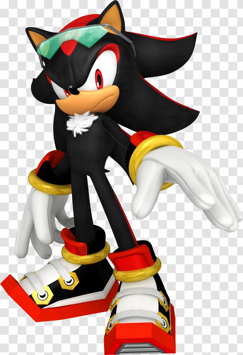 Sonic Free Riders Shadow The Hedgehog Amy Rose Adventure 2 - Cartoon - Rider Transparent PNG