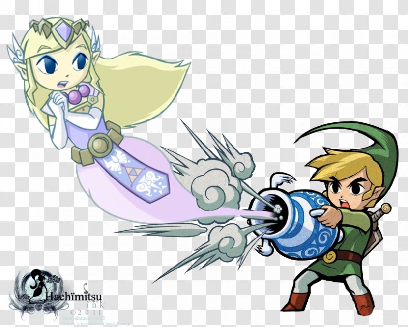 The Legend Of Zelda: Minish Cap Link's Awakening A Link To Past - Flower - Zelda Transparent PNG