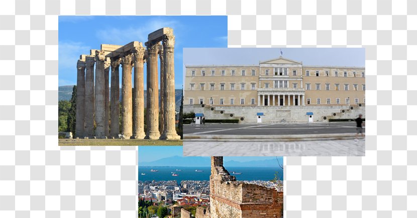 Ancient Rome Roman Empire Monument National Historic Landmark Facade - Classical Architecture - Greek Tourism Transparent PNG