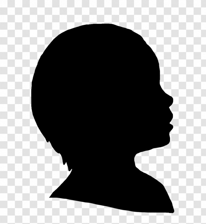 Silhouette Child Woman - Cartoon - Sillhouette Transparent PNG