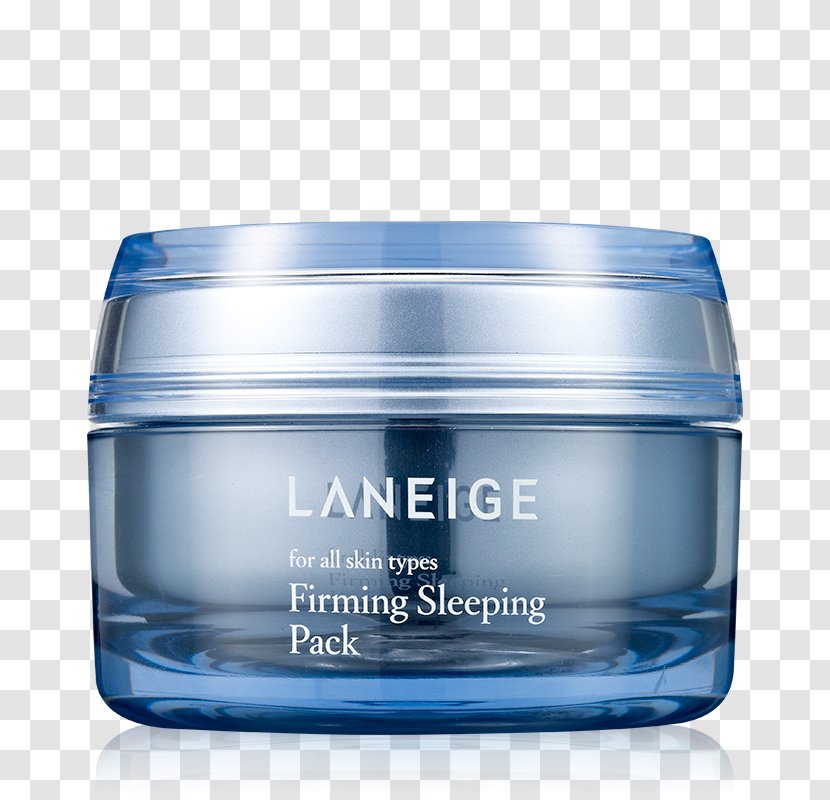 LANEIGE Water Sleeping Mask Time Freeze Firming Skin Care Lotion - Cosmetics Transparent PNG