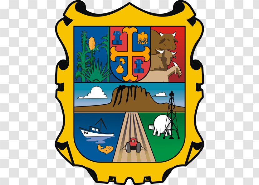 Tamaulipas Administrative Divisions Of Mexico Coat Arms Flag - Escudo Del Estado De Transparent PNG