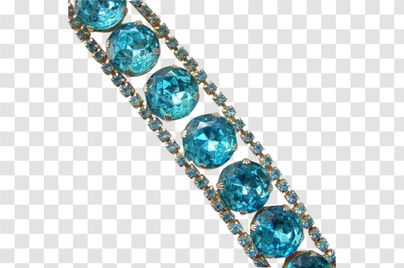 Turquoise Bracelet Jewellery Imitation Gemstones & Rhinestones - Bangle - European And American Beauty Transparent PNG