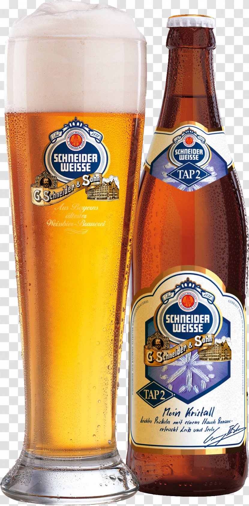 Wheat Beer G. Schneider & Sohn Berliner Weisse Ale Transparent PNG