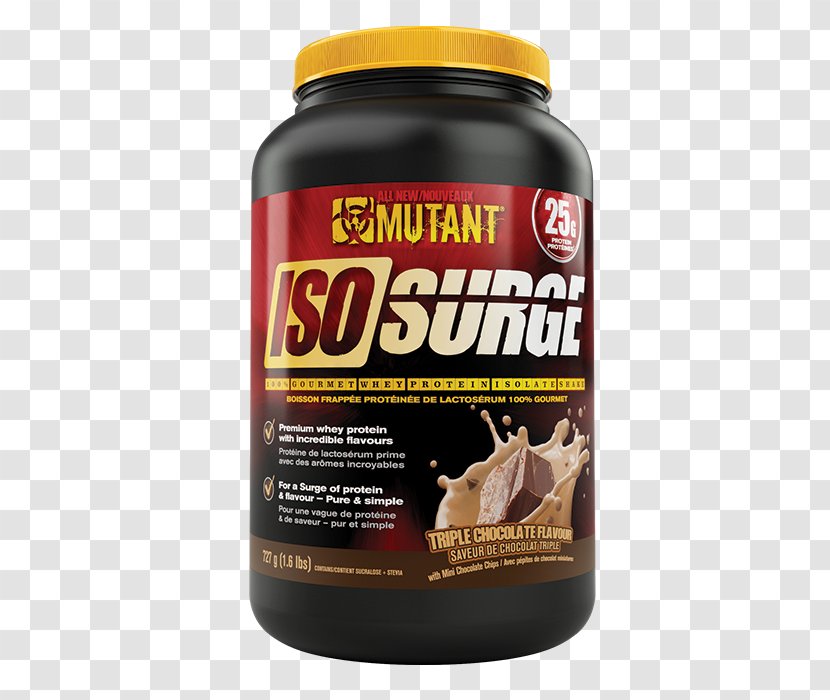 Whey Protein Isolate Dietary Supplement Fudge Mutant Transparent PNG