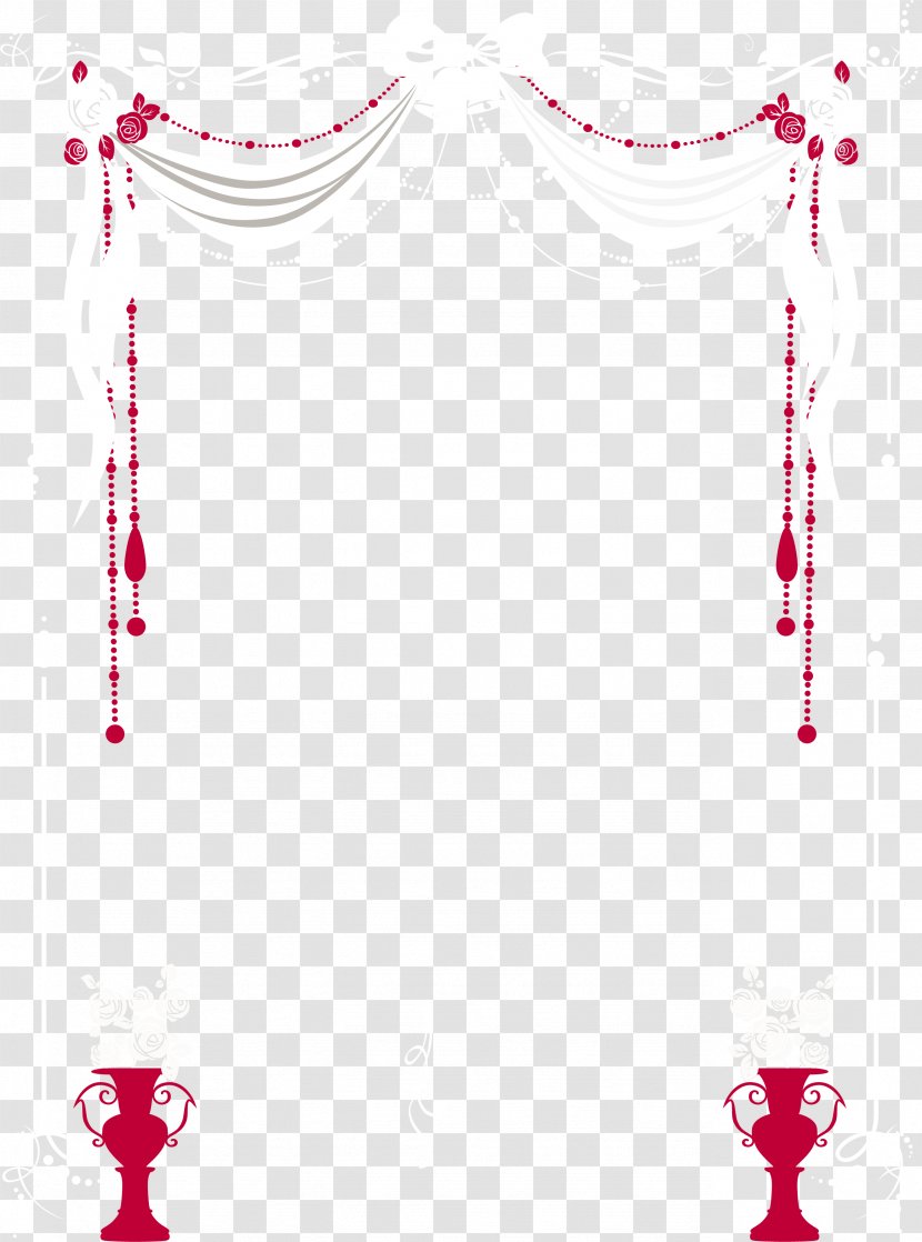 Contemporary Western Wedding Dress Marriage Vows Bridegroom - Coreldraw - Romantic Flowers Decorate Their Designs Transparent PNG